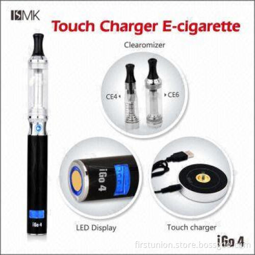 E-cigarette iGo4 with Atomizer CE6, OEM/ODM Orders are Welcome